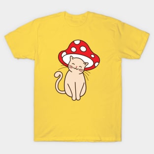 Cat Mushroom T-Shirt